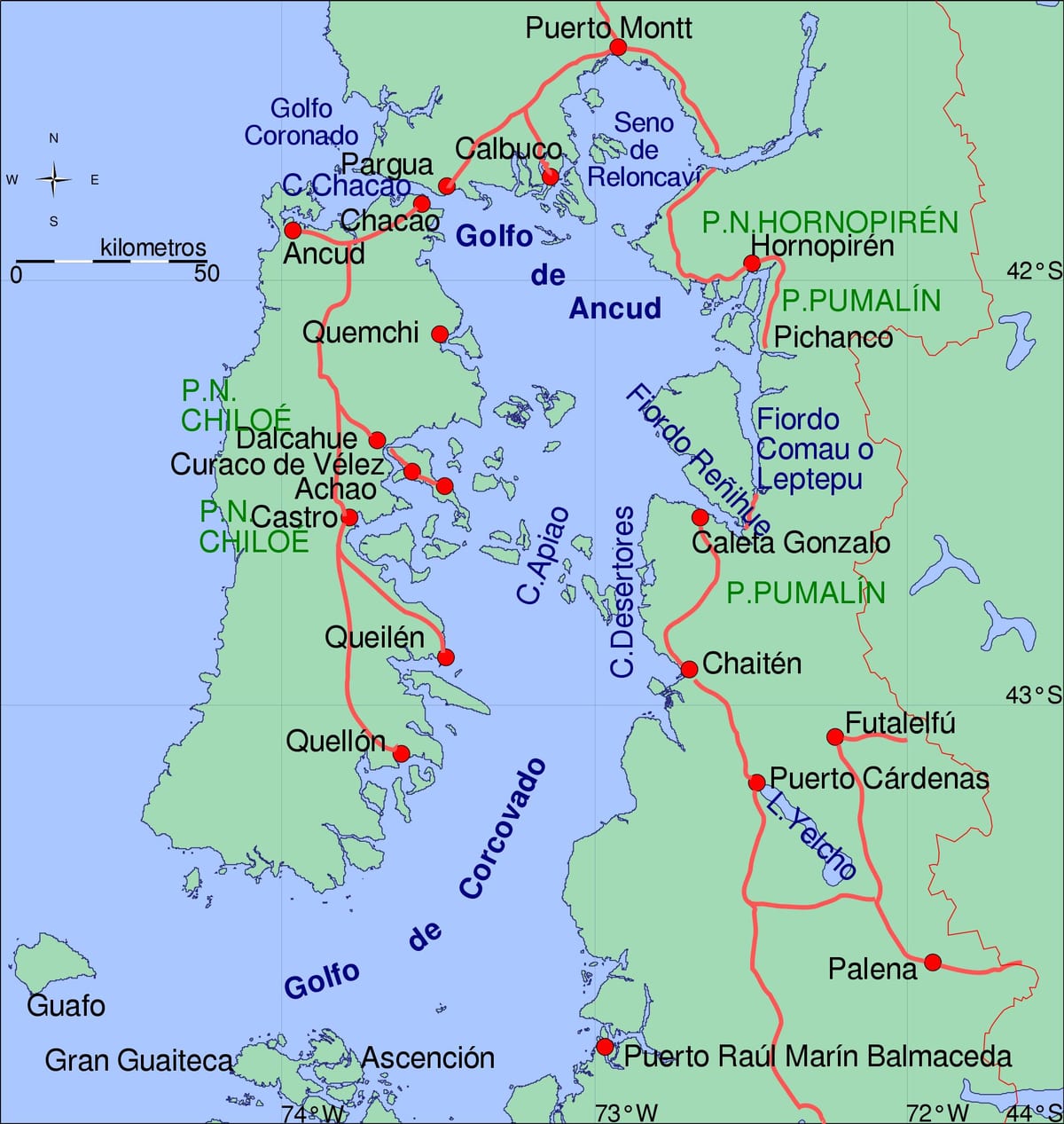 Chiloe Şili göster