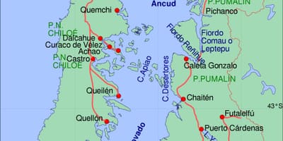 Chiloe Şili göster 